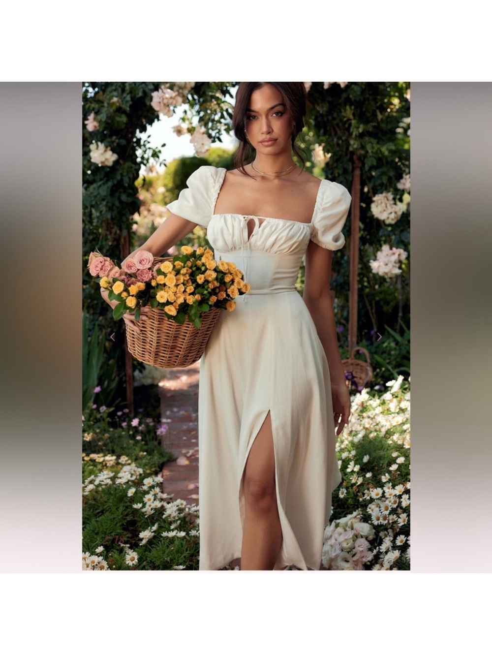 House of CB Talulah Milkmaid Dress